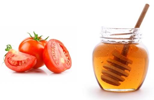 domates ve bal ile gözenek sıkılaştırıcı tarifi